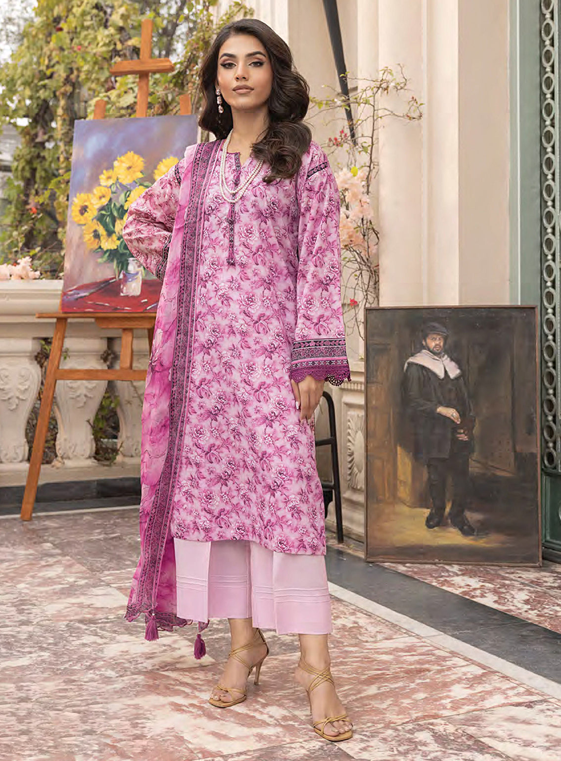 Komal By LSM Lakhany Printed Lawn 3 Piece Unstitched Suit LSM25KPL LG-MM-0301 Komal By LSM Lakhany Printed Lawn 3 Piece Unstitched Suit LSM25KPL LG-MM-0301