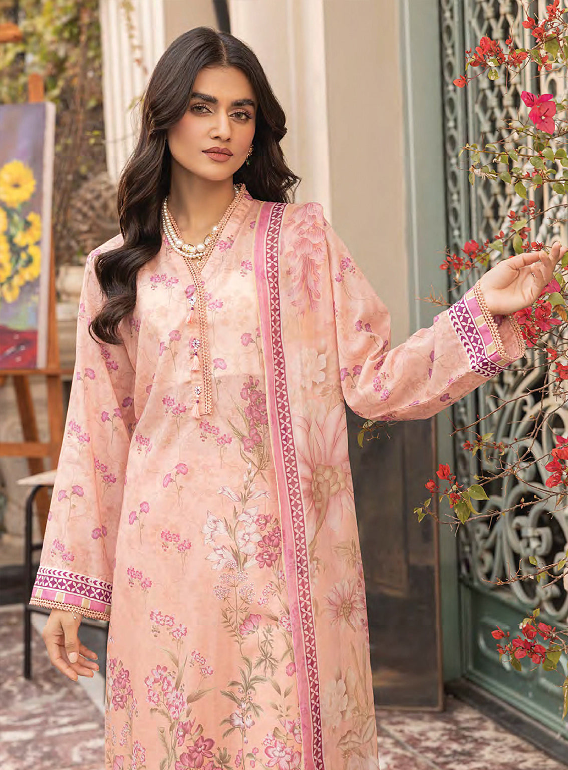 Komal By LSM Lakhany Printed Lawn 3 Piece Unstitched Suit LSM25KPL LG-MM-0302 Komal By LSM Lakhany Printed Lawn 3 Piece Unstitched Suit LSM25KPL LG-MM-0302