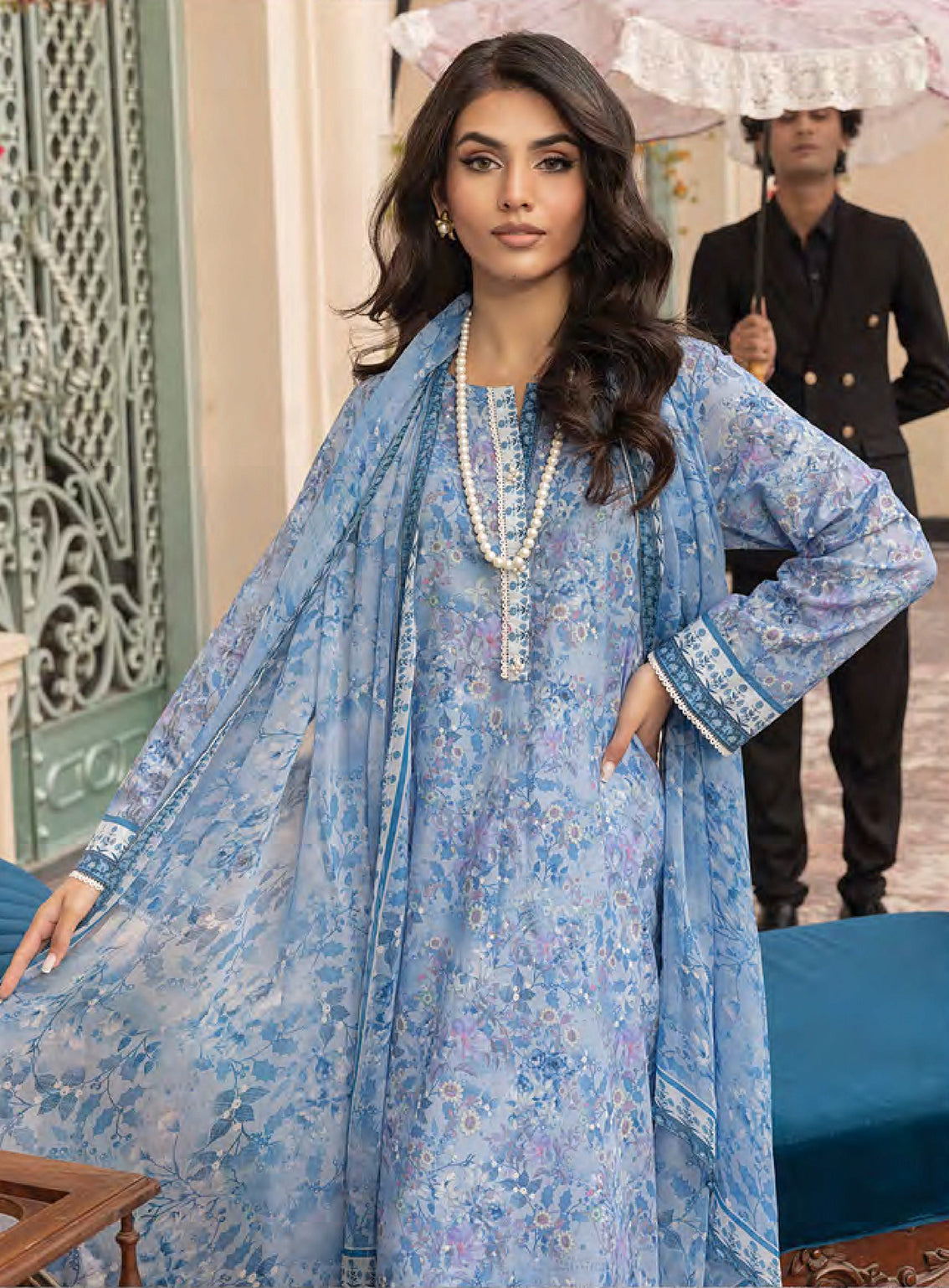 Komal By LSM Lakhany Printed Lawn 3 Piece Unstitched Suit LSM25KPL LG-MM-0303 Komal By LSM Lakhany Printed Lawn 3 Piece Unstitched Suit LSM25KPL LG-MM-0303