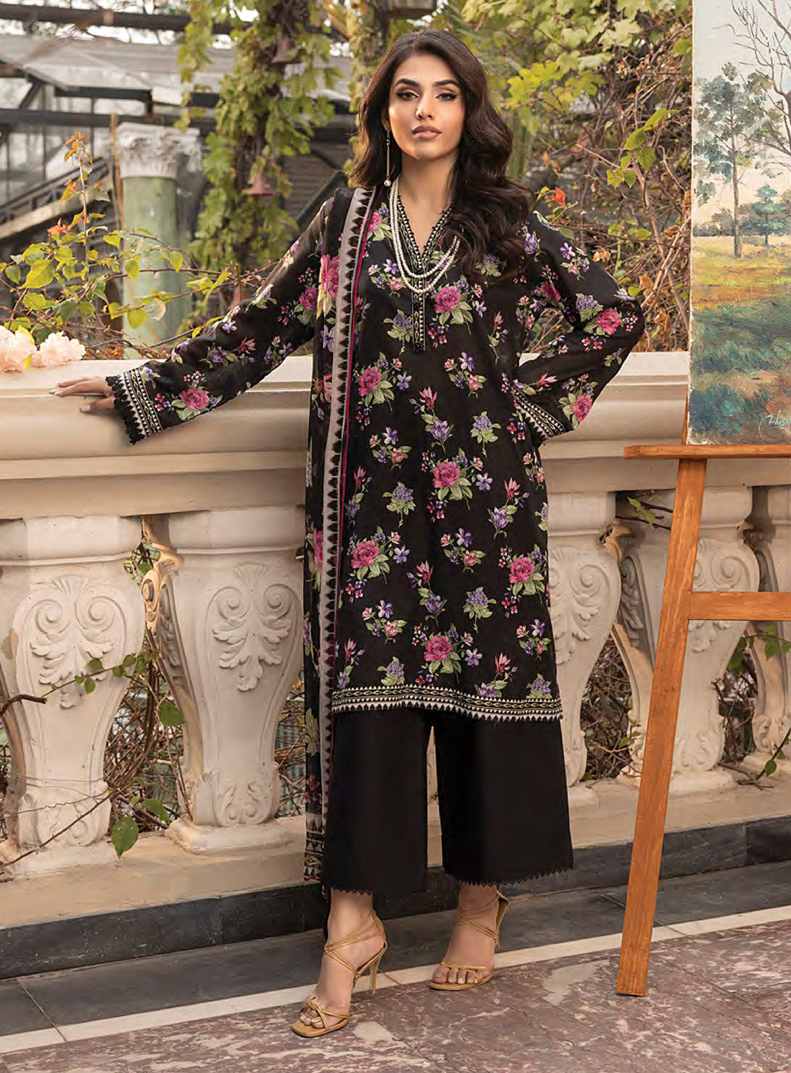 Komal By LSM Lakhany Printed Lawn 3 Piece Unstitched Suit LSM25KPL LG-MM-0305 Komal By LSM Lakhany Printed Lawn 3 Piece Unstitched Suit LSM25KPL LG-MM-0305