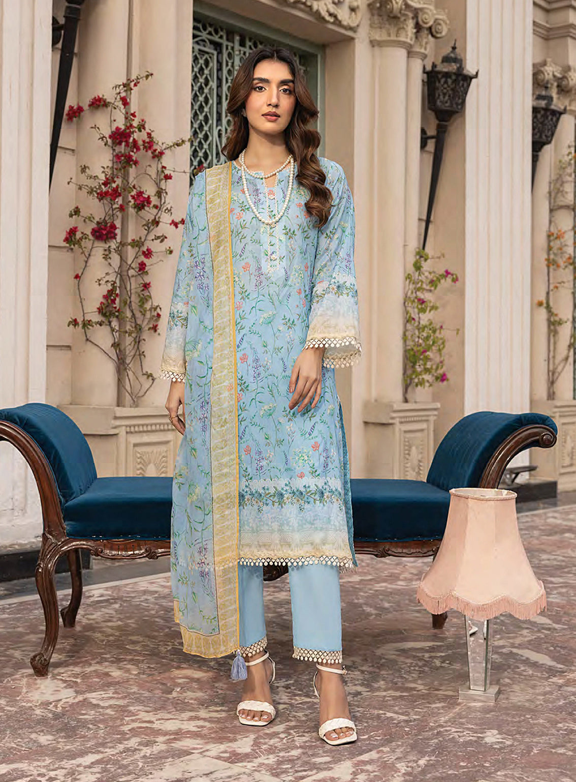 Komal By LSM Lakhany Printed Lawn 3 Piece Unstitched Suit LSM25KPL LG-MM-0307 Komal By LSM Lakhany Printed Lawn 3 Piece Unstitched Suit LSM25KPL LG-MM-0307