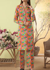 Korean By VS Textile Co-Ord's Printed Lawn 2 Piece Unstitched Shirt & Trouser VS26KCOPV1 D-708