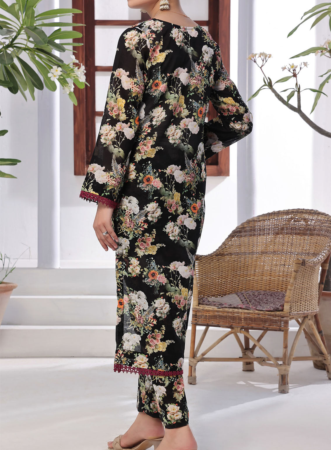Korean By VS Textile Co-Ords Printed Lawn 2 Piece Unstitched Suit VS24KCO D-490 Korean By VS Textile Co-Ords Printed Lawn 2 Piece Unstitched Suit VS24KCO D-490
