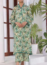 Korean By VS Textile Co-Ords Printed Lawn 2 Piece Unstitched Suit VS24KCO D-491