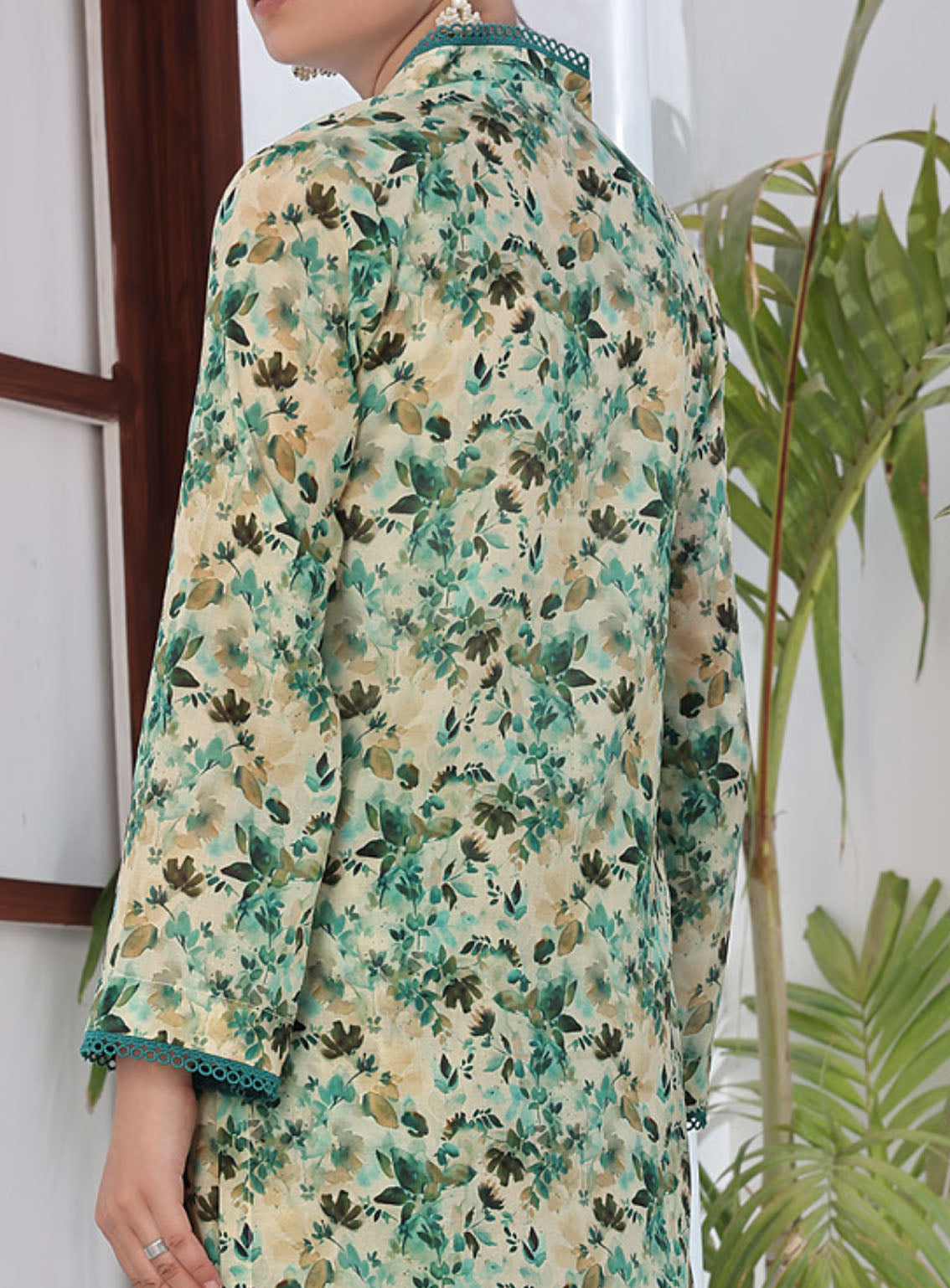 Korean By VS Textile Co-Ords Printed Lawn 2 Piece Unstitched Suit VS24KCO D-491 Korean By VS Textile Co-Ords Printed Lawn 2 Piece Unstitched Suit VS24KCO D-491