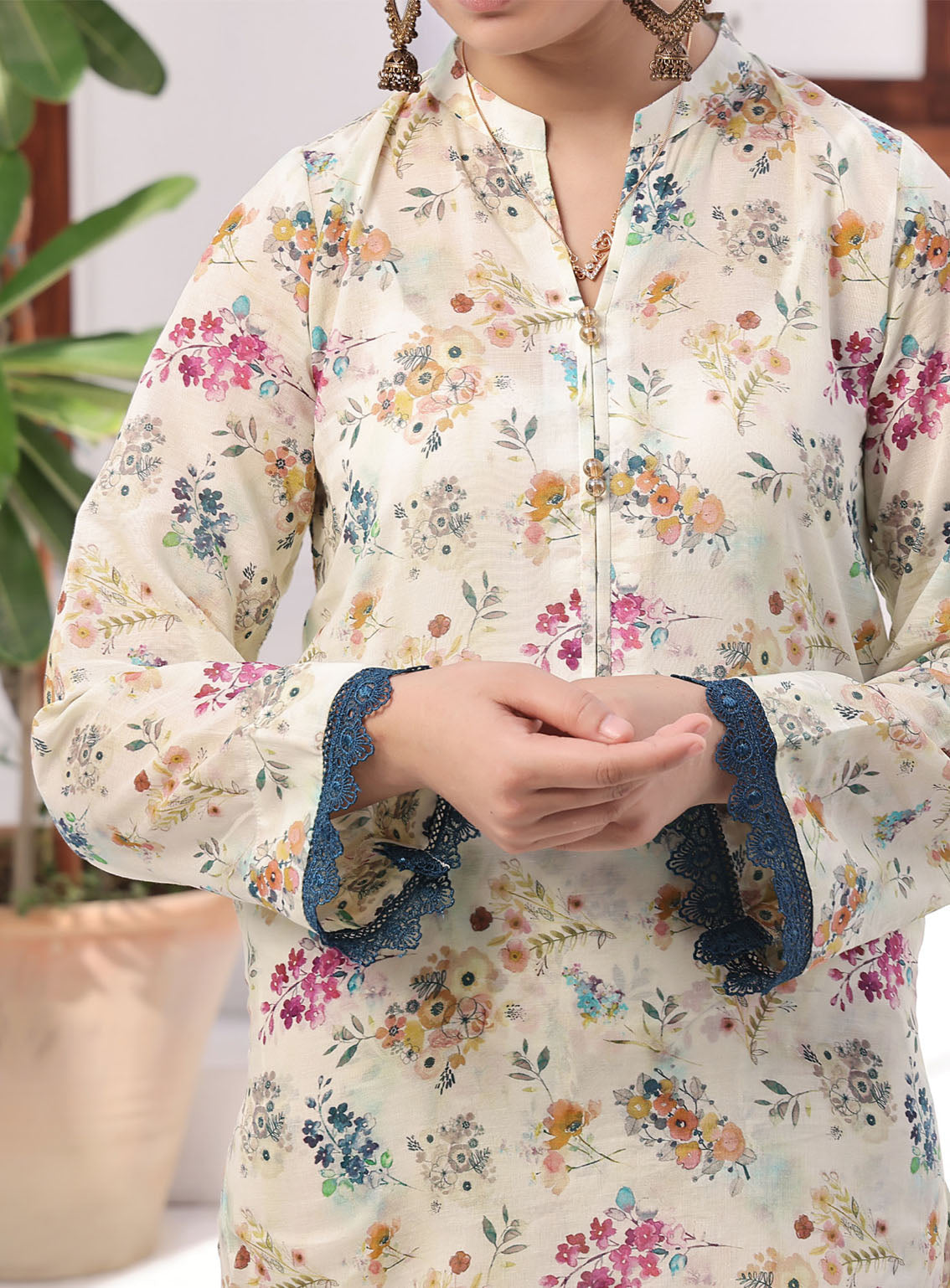 Korean By VS Textile Co-Ords Printed Lawn 2 Piece Unstitched Suit VS24KCO D-492 Korean By VS Textile Co-Ords Printed Lawn 2 Piece Unstitched Suit VS24KCO D-492