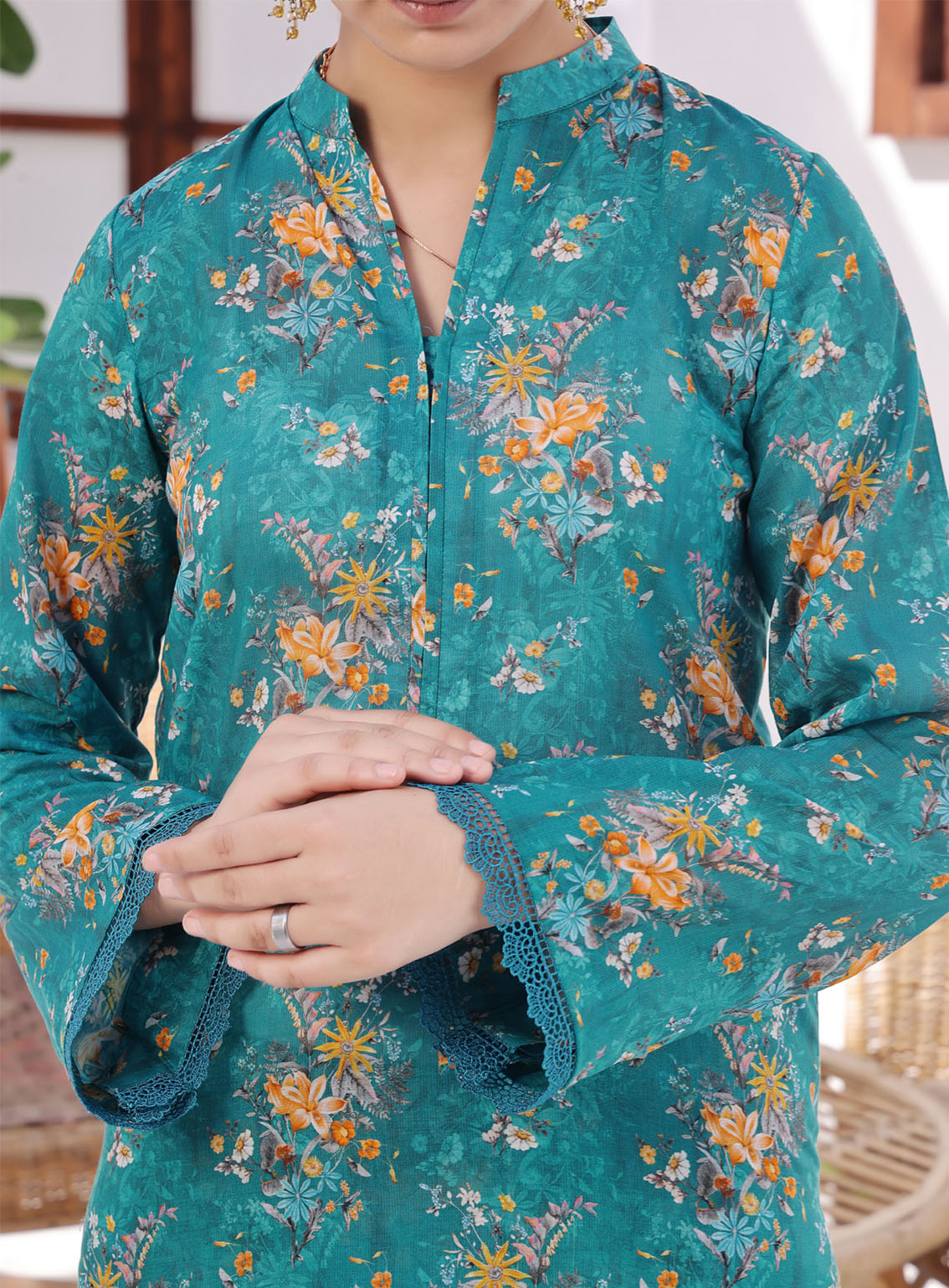 Korean By VS Textile Co-Ords Printed Lawn 2 Piece Unstitched Suit VS24KCO D-493 Korean By VS Textile Co-Ords Printed Lawn 2 Piece Unstitched Suit VS24KCO D-493