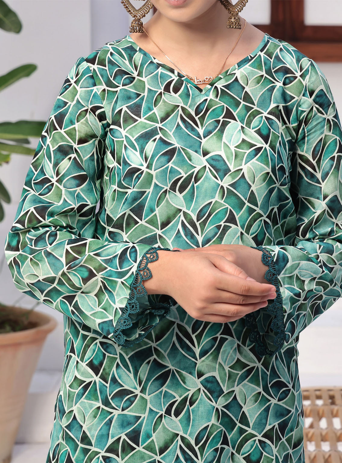 Korean By VS Textile Co-Ords Printed Lawn 2 Piece Unstitched Suit VS24KCO D-496 Korean By VS Textile Co-Ords Printed Lawn 2 Piece Unstitched Suit VS24KCO D-496