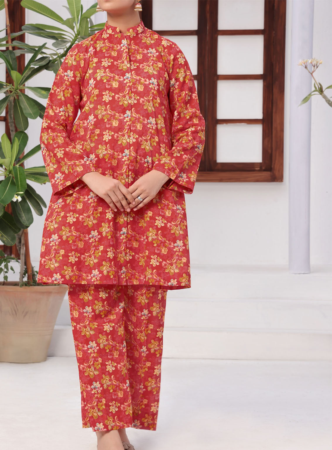 Korean By VS Textile Co-Ords Printed Lawn 2 Piece Unstitched Suit VS24KCO D-498 Korean By VS Textile Co-Ords Printed Lawn 2 Piece Unstitched Suit VS24KCO D-498