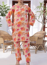 Korean By VS Textile Co-Ords Printed Lawn 2 Piece Unstitched Suit VS24KCO D-503