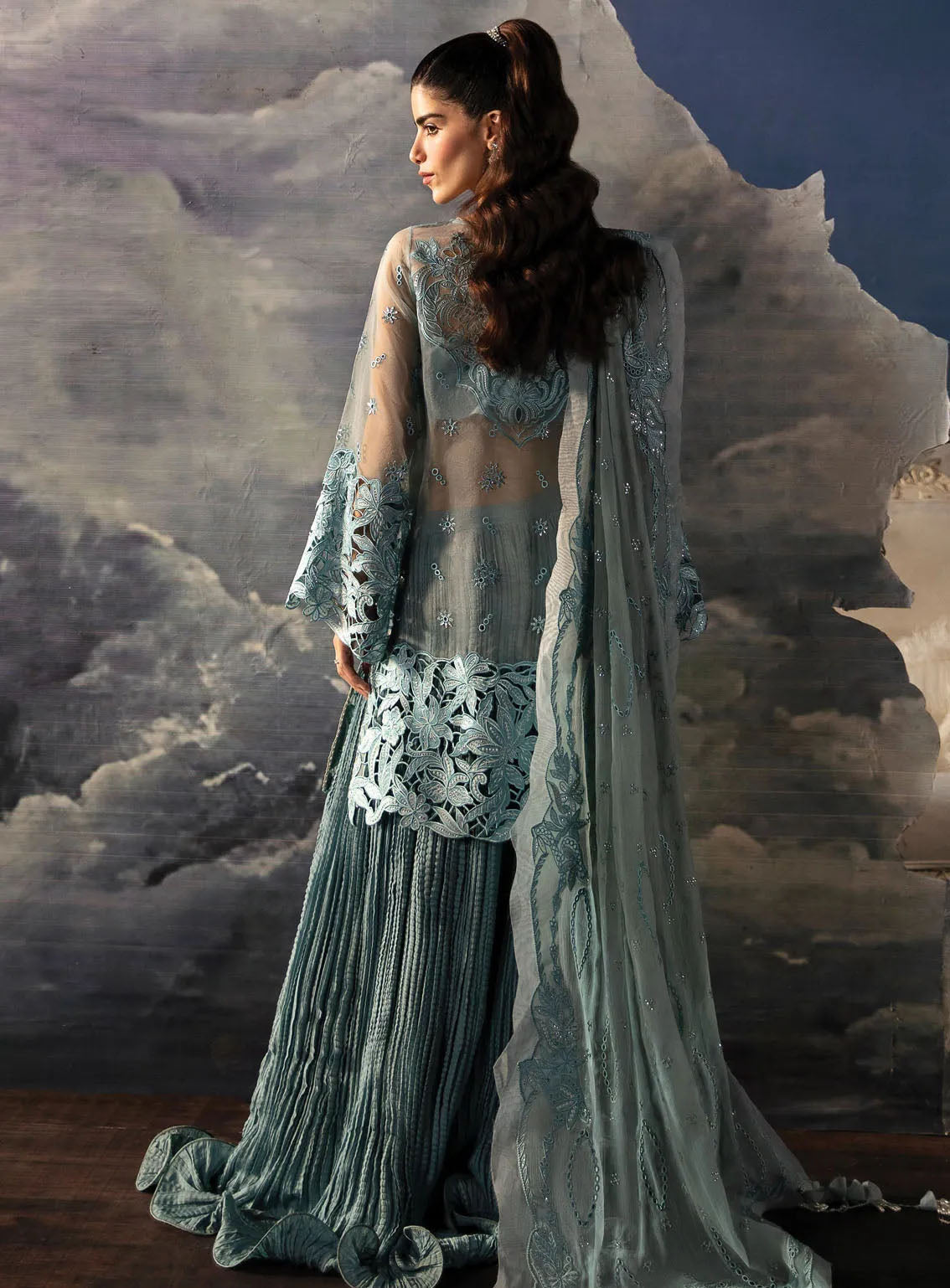 La Fuchsia By Afrozeh Festive Embroidered Organza 3 Piece Unstitched Suit AF24LV2 ASTRA La Fuchsia By Afrozeh Festive Embroidered Organza 3 Piece Unstitched Suit AF24LV2 ASTRA