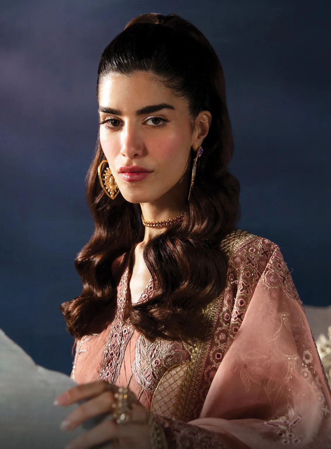 La Fuchsia By Afrozeh Festive Embroidered Organza 3 Piece Unstitched Suit AF24LV2 ELEA La Fuchsia By Afrozeh Festive Embroidered Organza 3 Piece Unstitched Suit AF24LV2 ELEA