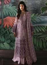 La Fuchsia By Afrozeh Festive Embroidered Organza 3 Piece Unstitched Suit AF24LV2 HELEN
