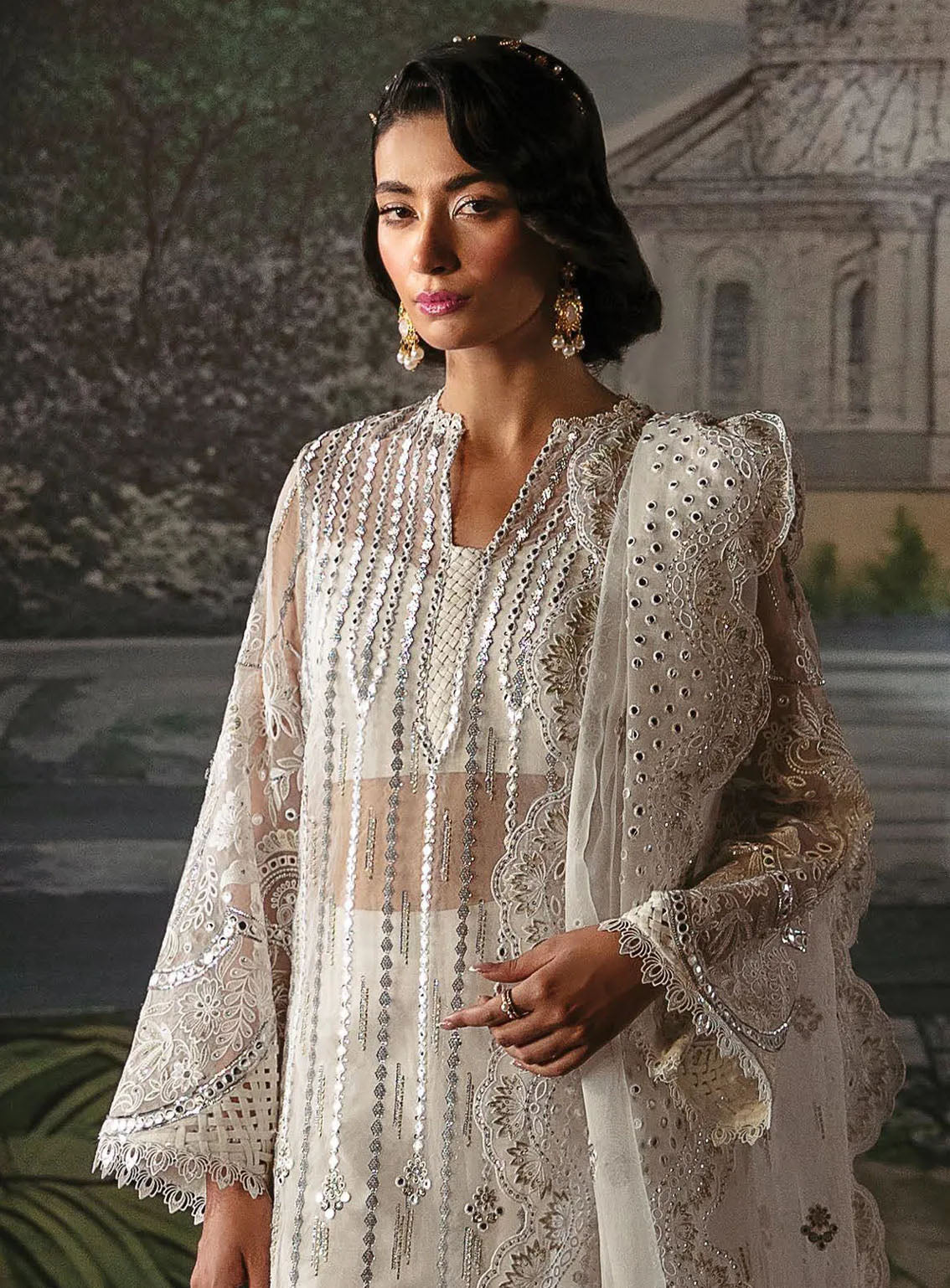 La Fuchsia By Afrozeh Festive Embroidered Organza 3 Piece Unstitched Suit AF24LV2 LAIRA La Fuchsia By Afrozeh Festive Embroidered Organza 3 Piece Unstitched Suit AF24LV2 LAIRA