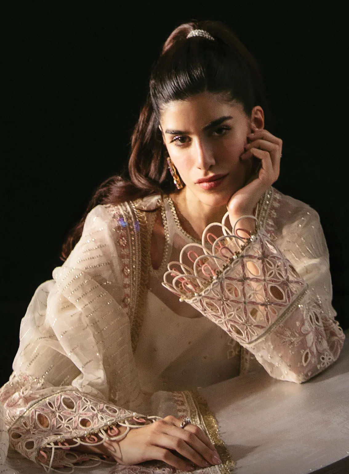 La Fuchsia By Afrozeh Festive Embroidered Organza 3 Piece Unstitched Suit AF24LV2 ZEYA La Fuchsia By Afrozeh Festive Embroidered Organza 3 Piece Unstitched Suit AF24LV2 ZEYA