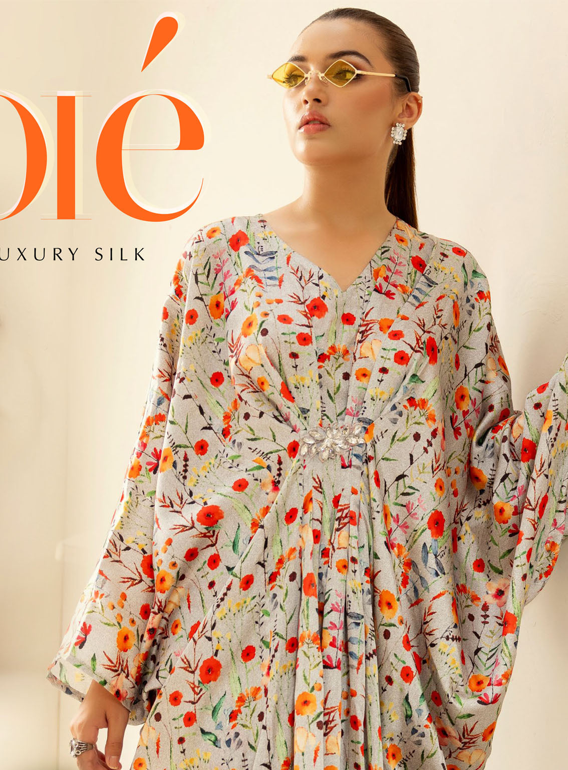 La Soie By Gul Ahmed Printed Silk 2 Piece Unstitched Suit GA24LSV1 TS-42008 La Soie By Gul Ahmed Printed Silk 2 Piece Unstitched Suit GA24LSV1 TS-42008