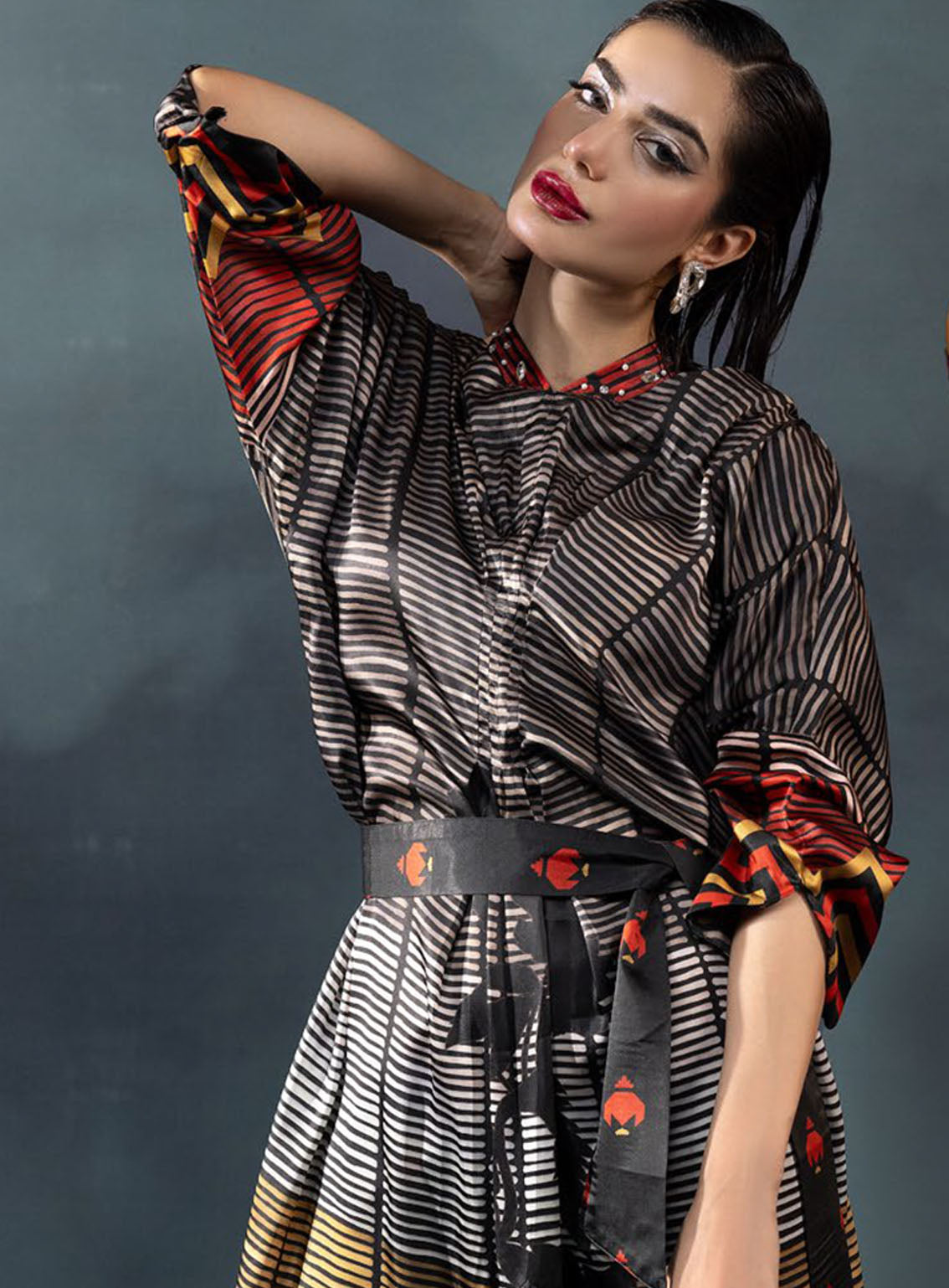 La Soie By Gul Ahmed Printed Silk 2 Piece Unstitched Suit GA24LSV1 TS-42010 La Soie By Gul Ahmed Printed Silk 2 Piece Unstitched Suit GA24LSV1 TS-42010