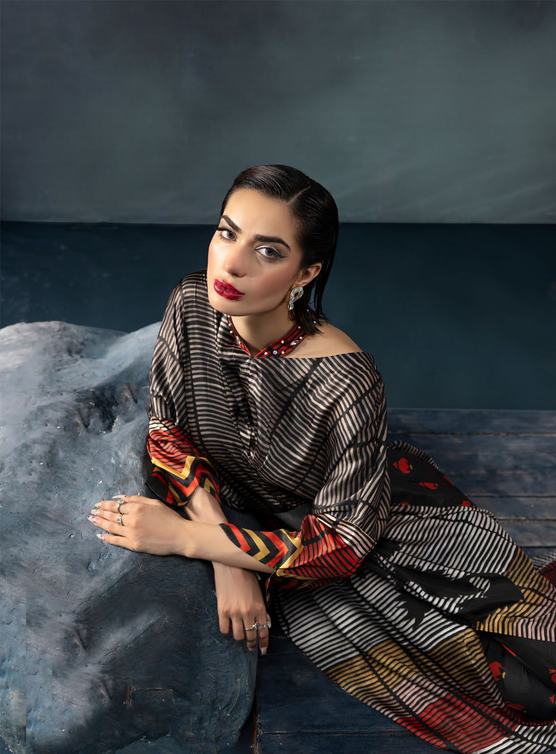 La Soie By Gul Ahmed Printed Silk 2 Piece Unstitched Suit GA24LSV1 TS-42010 La Soie By Gul Ahmed Printed Silk 2 Piece Unstitched Suit GA24LSV1 TS-42010