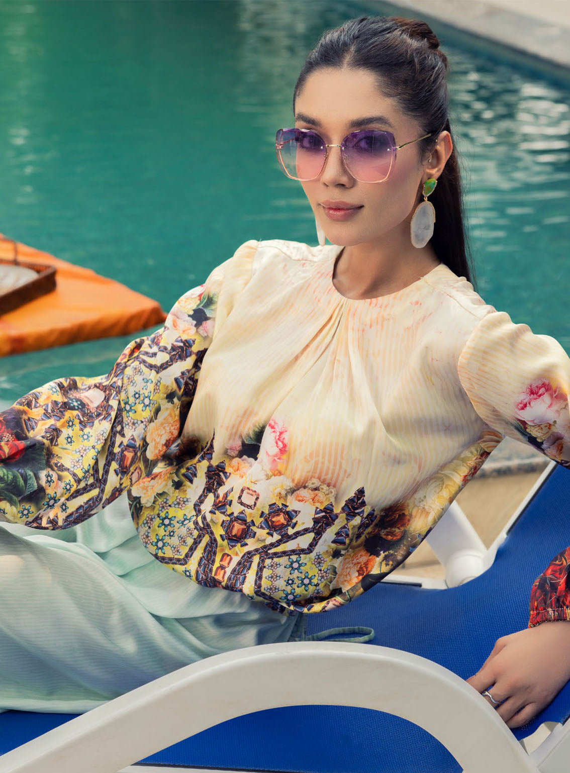 La Soie By Gul Ahmed Printed Silk 2 Piece Unstitched Suit GA24LSV1 TS-42013 La Soie By Gul Ahmed Printed Silk 2 Piece Unstitched Suit GA24LSV1 TS-42013