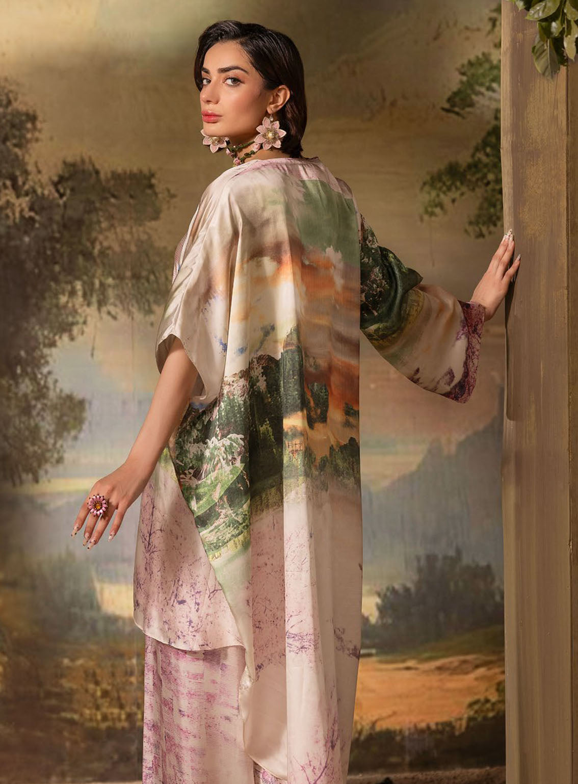 La Soie By Gul Ahmed Printed Silk 2 Piece Unstitched Suit GA24LSV1 TS-42014 La Soie By Gul Ahmed Printed Silk 2 Piece Unstitched Suit GA24LSV1 TS-42014
