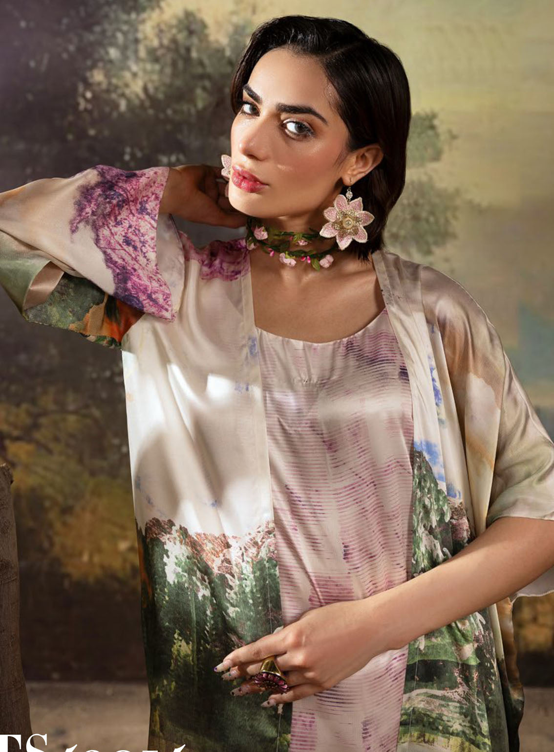 La Soie By Gul Ahmed Printed Silk 2 Piece Unstitched Suit GA24LSV1 TS-42014 La Soie By Gul Ahmed Printed Silk 2 Piece Unstitched Suit GA24LSV1 TS-42014
