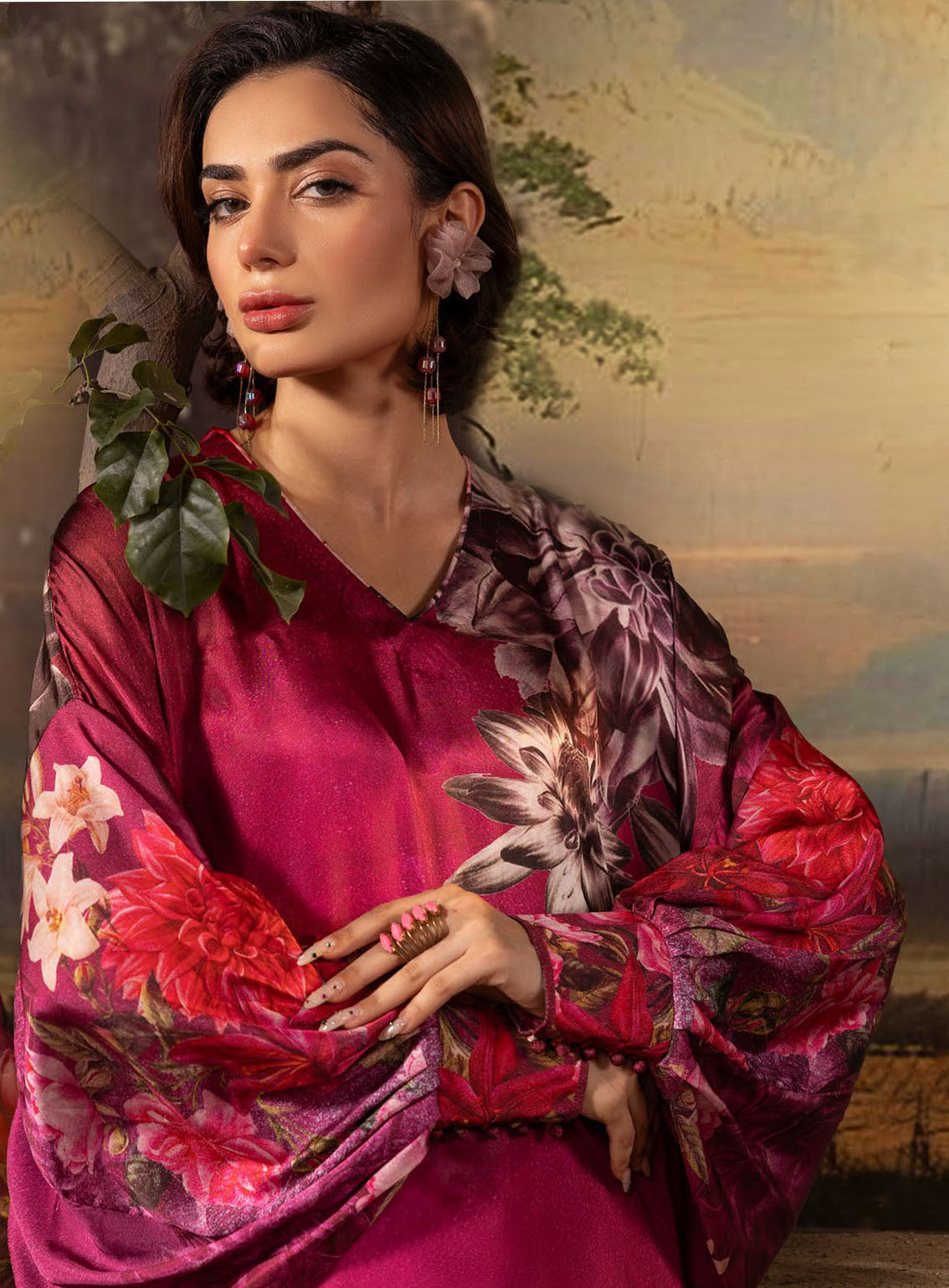 La Soie By Gul Ahmed Printed Silk 3 Piece Unstitched Suit GA24LSV1 S-42006 La Soie By Gul Ahmed Printed Silk 3 Piece Unstitched Suit GA24LSV1 S-42006