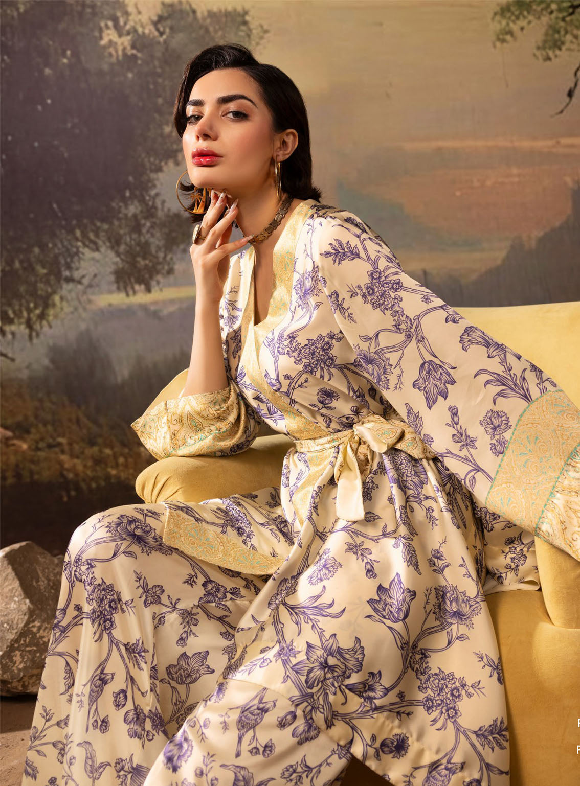 La Soie By Gul Ahmed Printed Silk 3 Piece Unstitched Suit GA24LSV1 S-42008 La Soie By Gul Ahmed Printed Silk 3 Piece Unstitched Suit GA24LSV1 S-42008