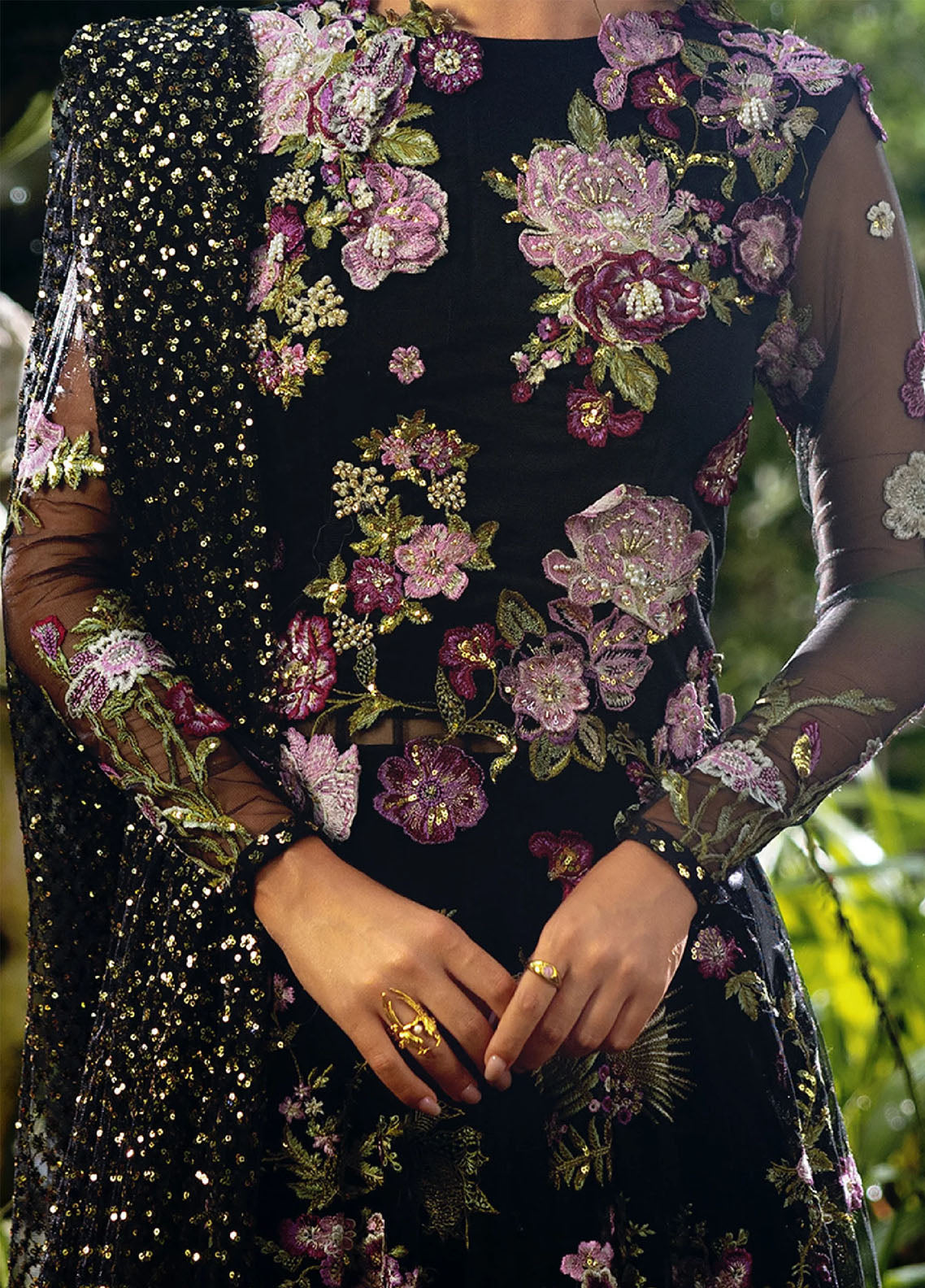 La-vie-Haute By Esmel Embroidered Wedding Festive Net 3 Piece Unstitched Suit EML25LVH D-03 AMERIE La-vie-Haute By Esmel Embroidered Wedding Festive Net 3 Piece Unstitched Suit EML25LVH D-03 AMERIE