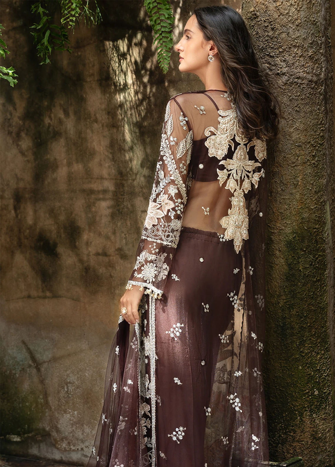 La-vie-Haute By Esmel Embroidered Wedding Festive Net 3 Piece Unstitched Suit EML25LVH D-04 CLEORA La-vie-Haute By Esmel Embroidered Wedding Festive Net 3 Piece Unstitched Suit EML25LVH D-04 CLEORA