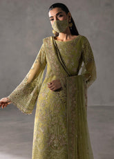 Laconic By Flossie Embroidered Chiffon 3 Piece Unstitched Suit FL25LV9 D-FE-903