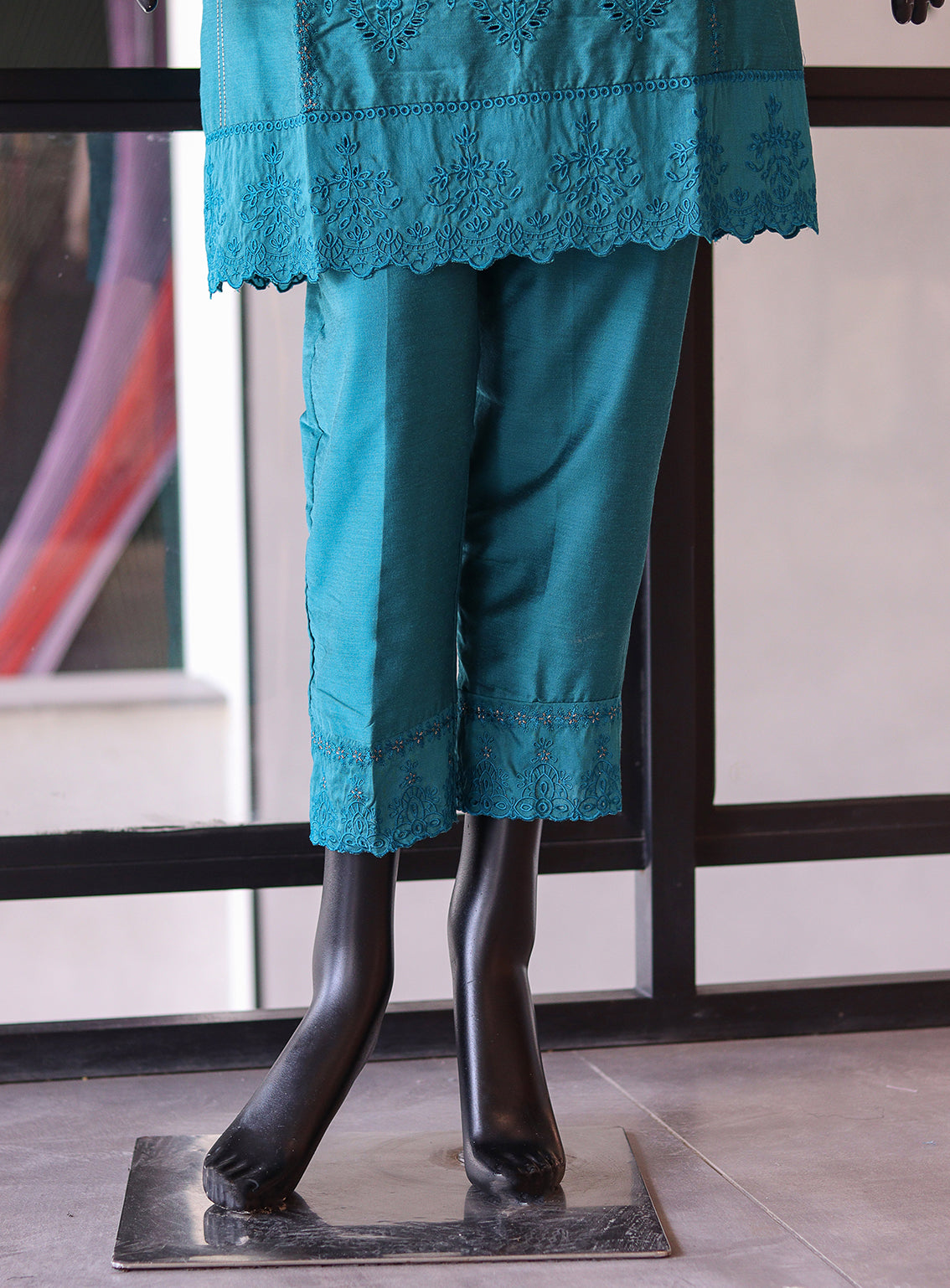 Lakhany Embroidered Rawsilk Shirt & Trouser Stitched Suit- LSM24S&T LG-IZ-0128 Lakhany Embroidered Rawsilk Shirt & Trouser Stitched Suit- LSM24S&T LG-IZ-0128
