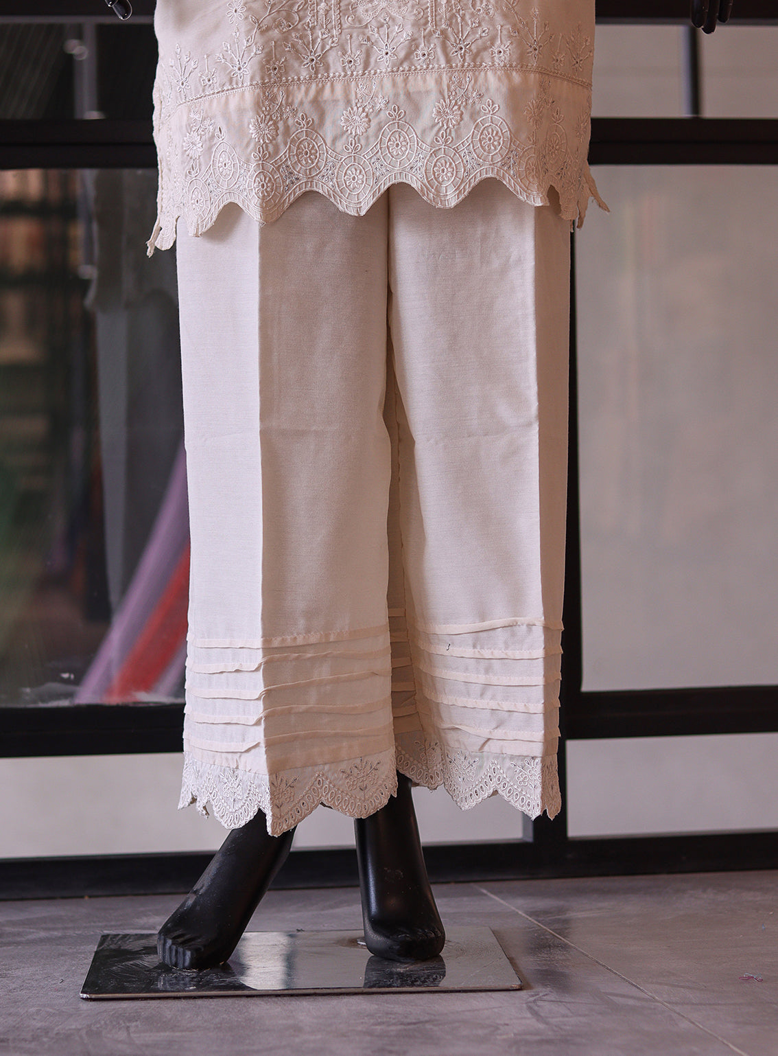 Lakhany Embroidered Rawsilk Shirt & Trouser Stitched Suit- LSM24S&T LG-IZ-0140 Lakhany Embroidered Rawsilk Shirt & Trouser Stitched Suit- LSM24S&T LG-IZ-0140