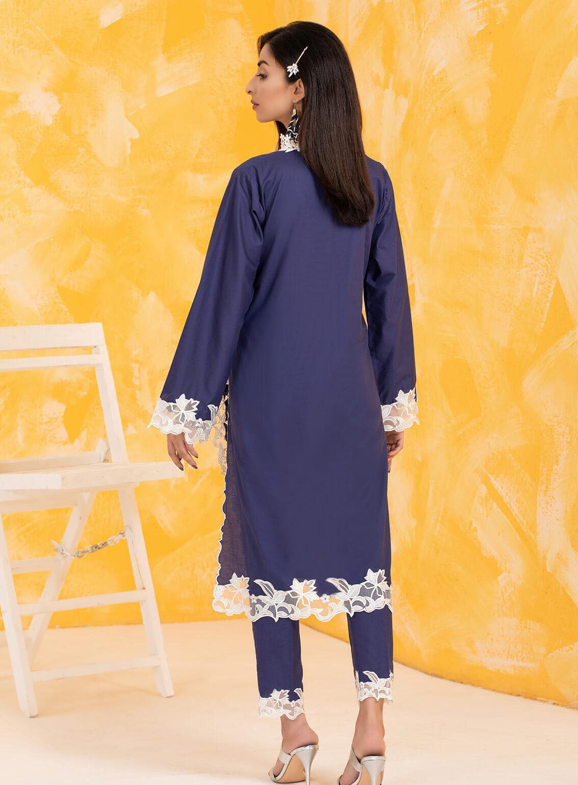 Lakhany Pret Embroidered Cambric 2 Piece LSM22RTW LSM-2808 Lakhany Pret Embroidered Cambric 2 Piece LSM22RTW LSM-2808