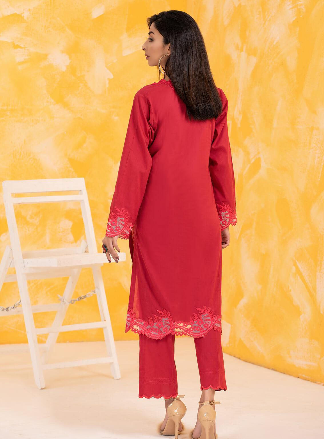 Lakhany Pret Embroidered Cambric 2 Piece LSM22RTW LSM-2810 Lakhany Pret Embroidered Cambric 2 Piece LSM22RTW LSM-2810