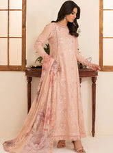 Lamhay By Zarif Embroidered Lawn 3 Piece Unstitched Suit ZF25LEL D-10 AREEBAH