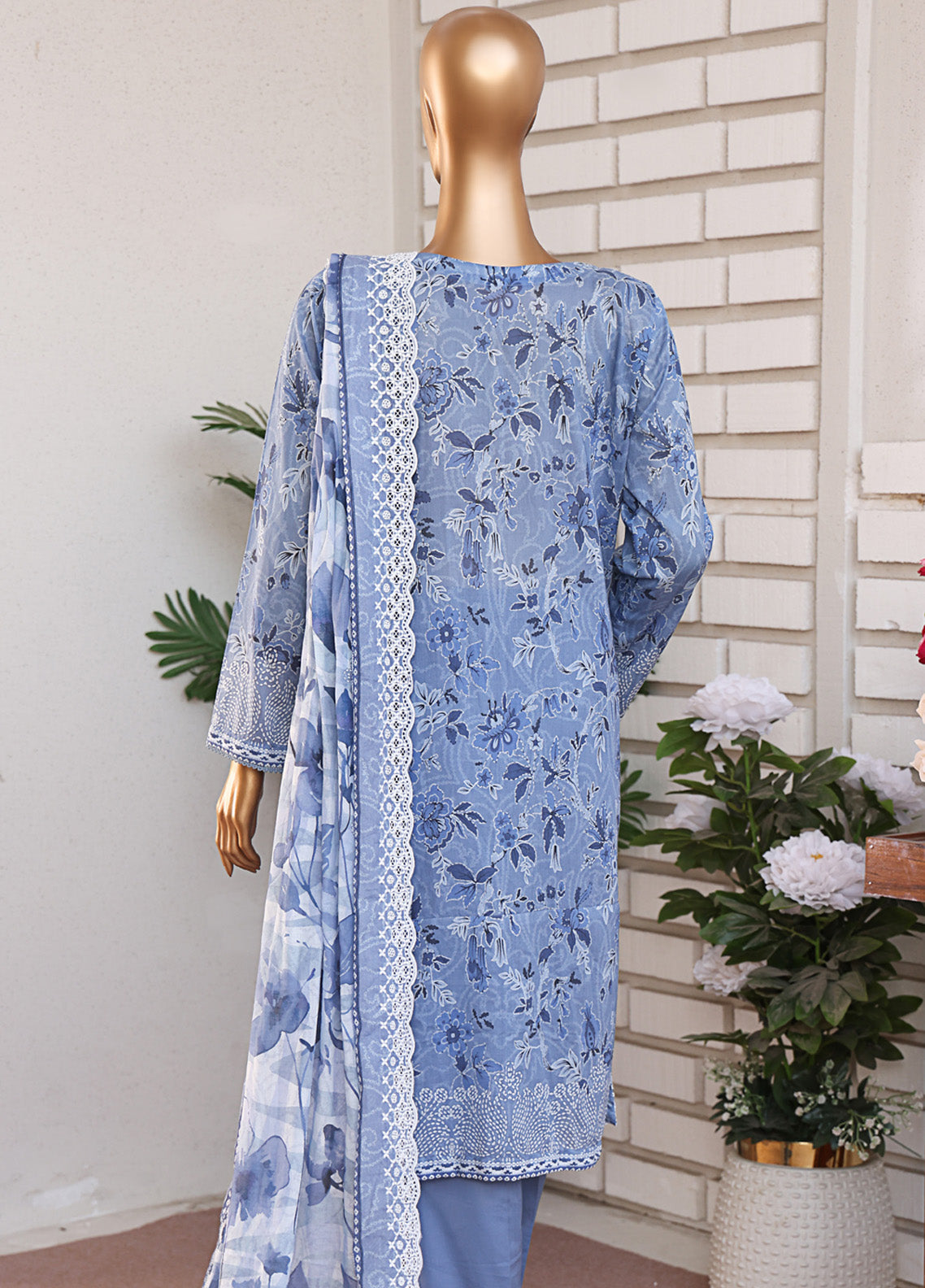 Lawnkari By HZ Textile Embroidered Lawn 3 Piece Unstitched Suit HZ25LV2 PLK-1025 Lawnkari By HZ Textile Embroidered Lawn 3 Piece Unstitched Suit HZ25LV2 PLK-1025