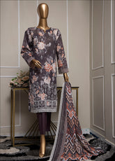 Lawnkari By HZ Textile Embroidered Lawn 3 Piece Unstitched Suit HZ25LV2 PLK-1027