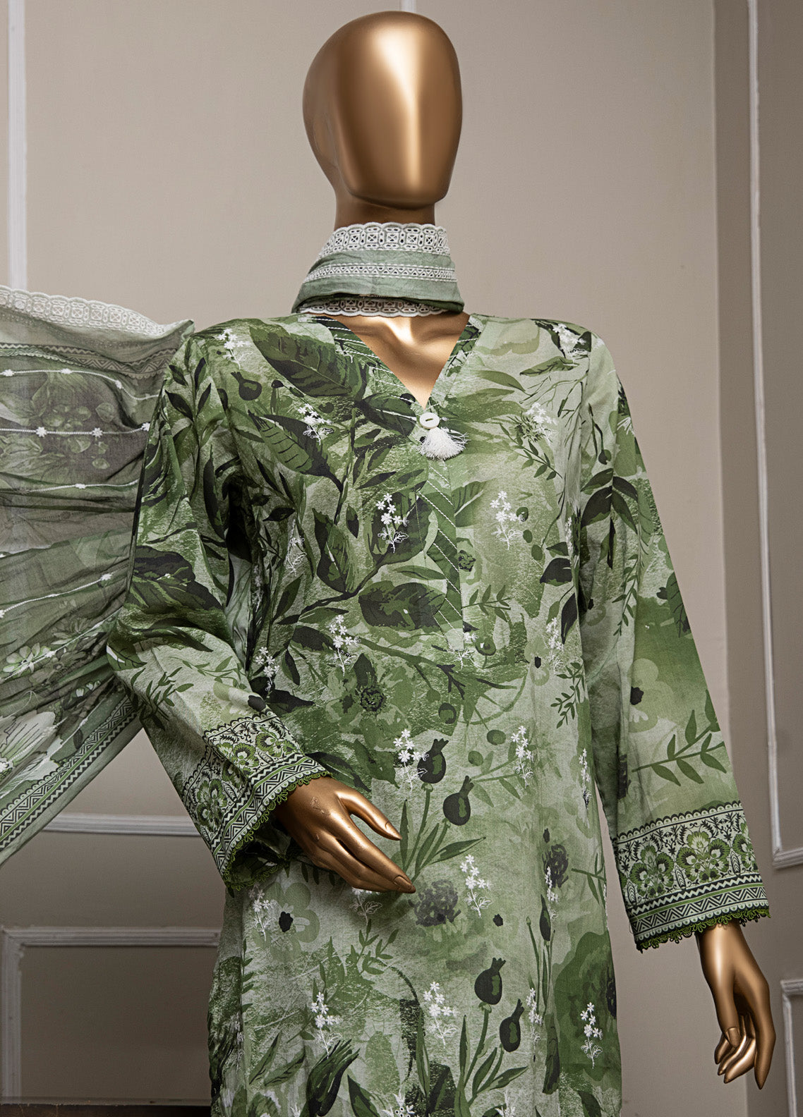 Lawnkari By HZ Textile Embroidered Lawn 3 Piece Unstitched Suit HZ25LV2 PLK-1031 Lawnkari By HZ Textile Embroidered Lawn 3 Piece Unstitched Suit HZ25LV2 PLK-1031