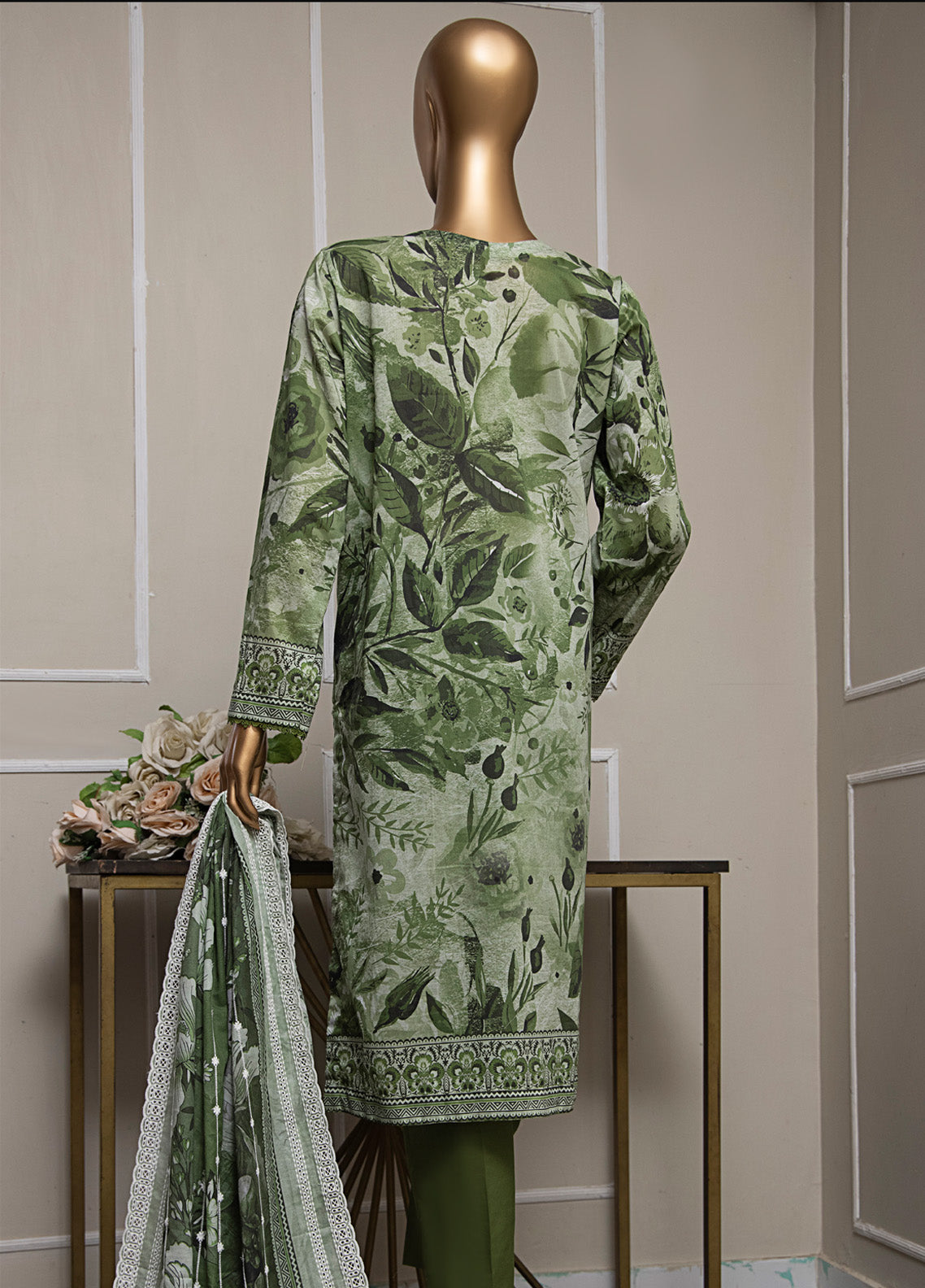 Lawnkari By HZ Textile Embroidered Lawn 3 Piece Unstitched Suit HZ25LV2 PLK-1031 Lawnkari By HZ Textile Embroidered Lawn 3 Piece Unstitched Suit HZ25LV2 PLK-1031