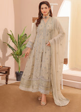 Layla By Noori Fabrics Embroidered Chiffon 3 Piece Stitched Suit NF25LG D-03
