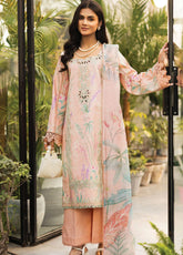 Lifestyle By Rang Rasiya Embroidered Lawn 3 Piece Unstitched Suit RR25LS D-09 SYMPHONIA