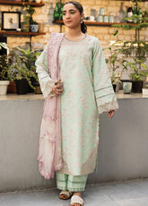 Lifestyle By Rang Rasiya Embroidered Lawn 3 Piece Unstitched Suit RR25LS D-10 UTOPIA