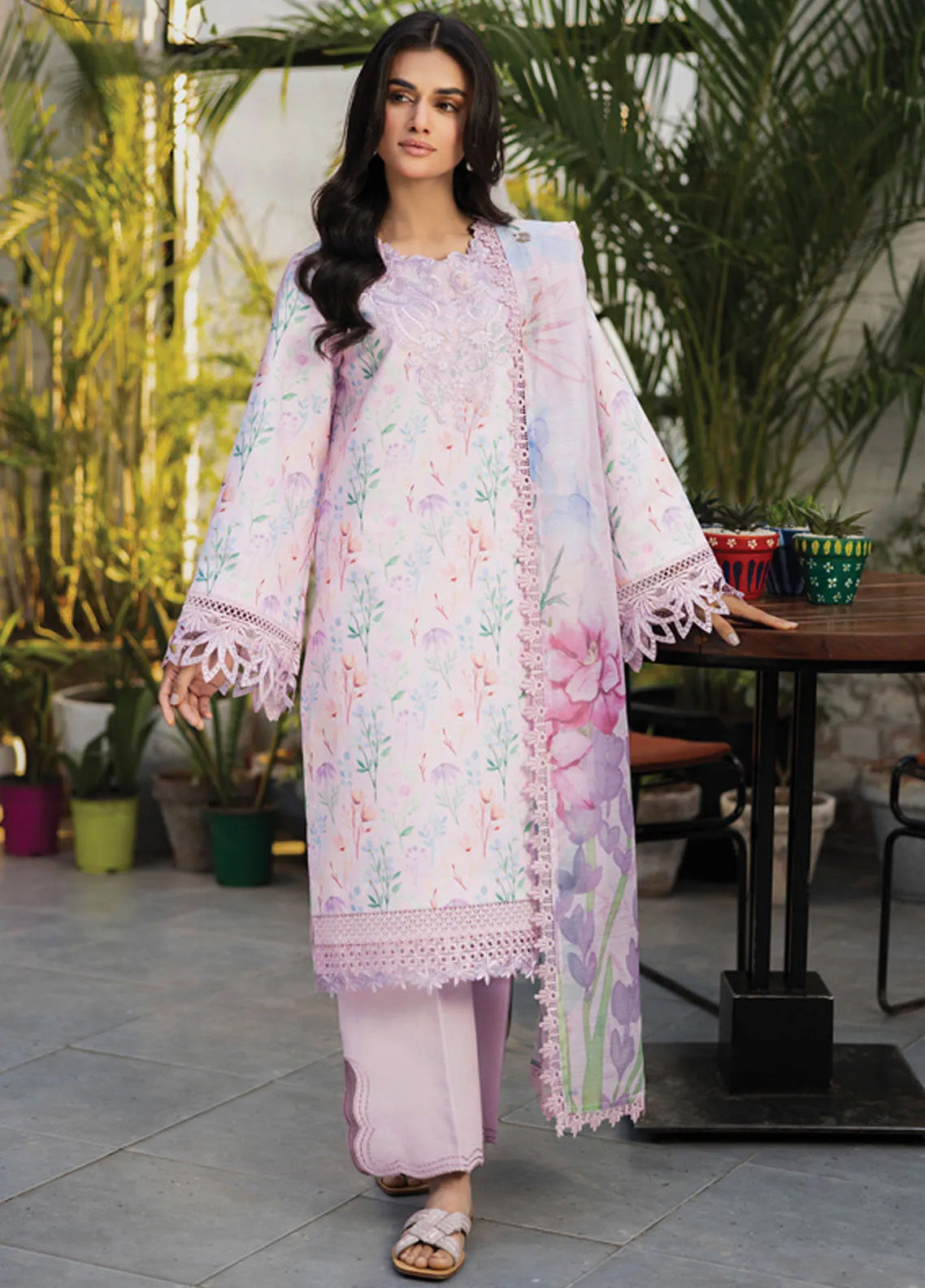 Lifestyle By Rang Rasiya Embroidered Lawn 3 Piece Unstitched Suit RR25LS D-12 BLUSH Lifestyle By Rang Rasiya Embroidered Lawn 3 Piece Unstitched Suit RR25LS D-12 BLUSH