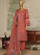 Liliana By Pak Fabrics Digital Print Chikankari 3 Piece Unstitched Suit PF24L LDPC-288