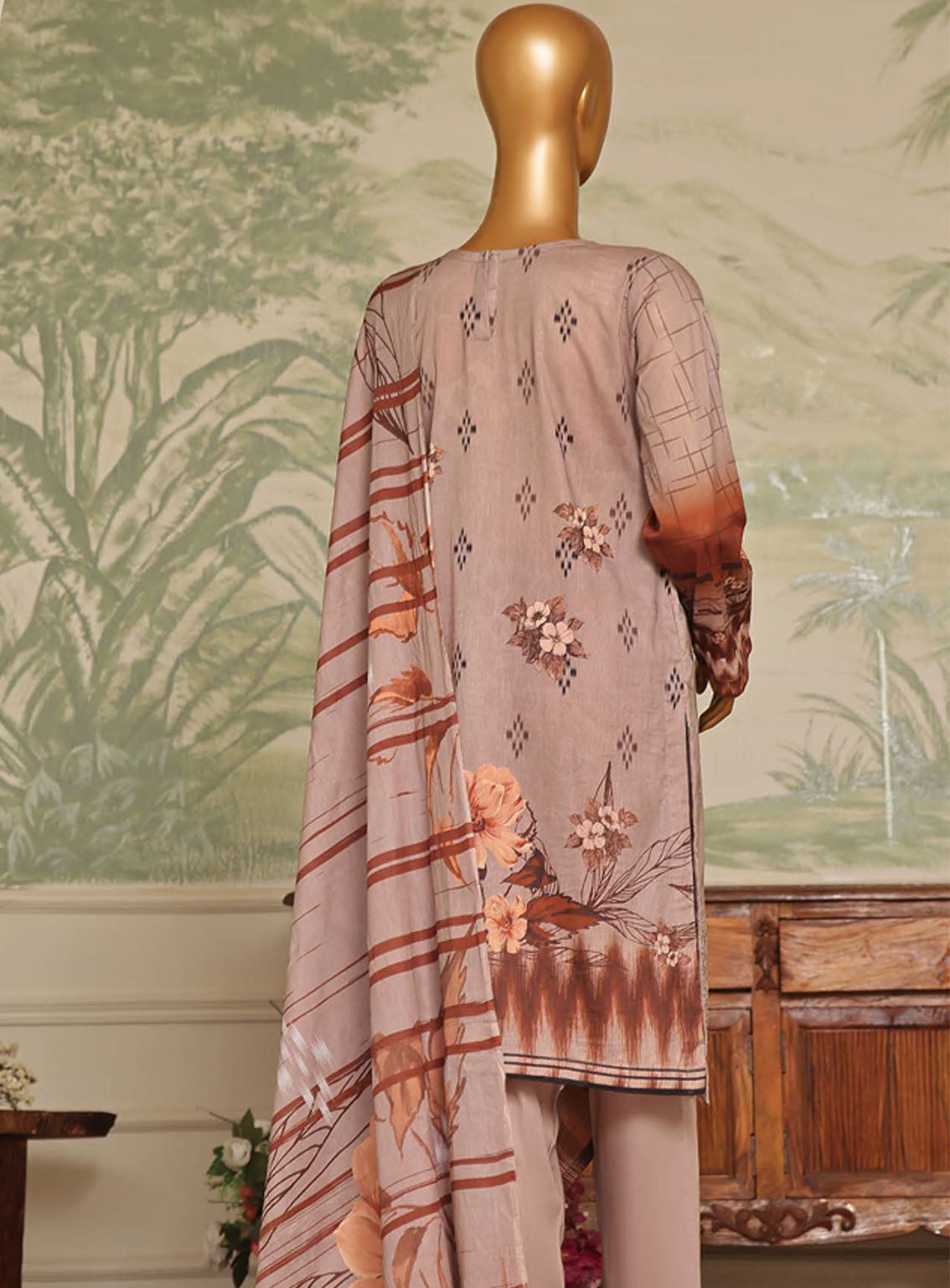 Liliana By Pak Fabrics Digital Print Chikankari 3 Piece Unstitched Suit PF24L LDPC-290 Liliana By Pak Fabrics Digital Print Chikankari 3 Piece Unstitched Suit PF24L LDPC-290