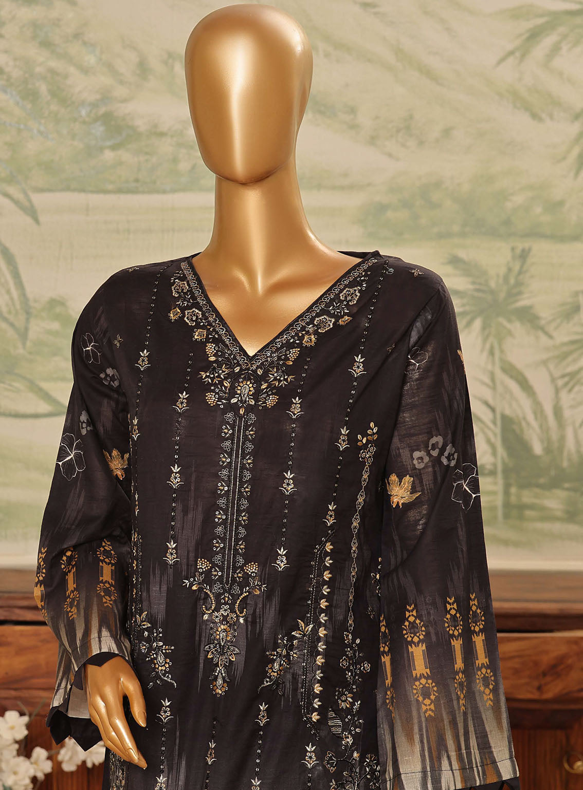 Liliana By Pak Fabrics Digital Print Chikankari 3 Piece Unstitched Suit PF24L LDPC-293 Liliana By Pak Fabrics Digital Print Chikankari 3 Piece Unstitched Suit PF24L LDPC-293