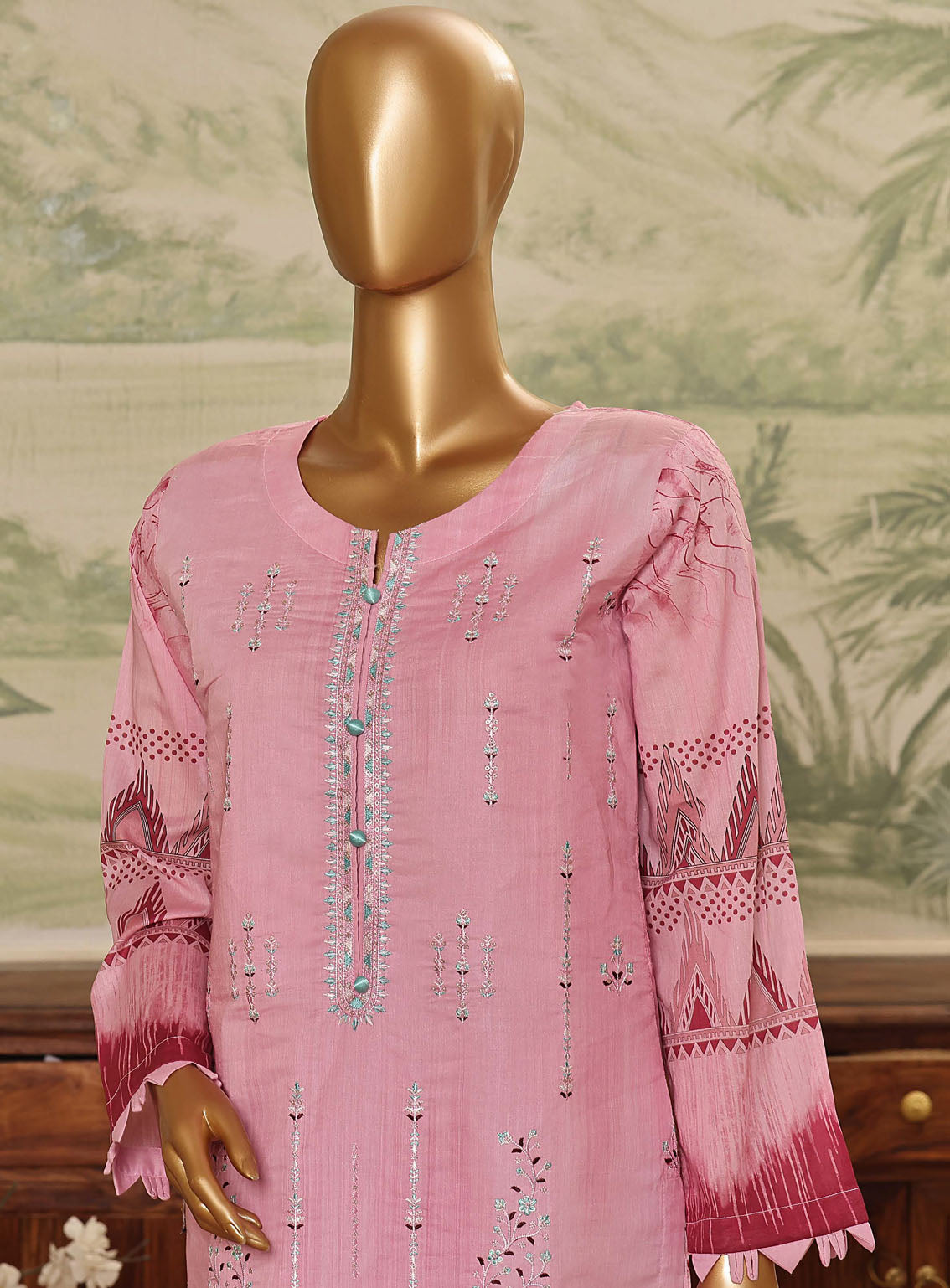 Liliana By Pak Fabrics Digital Print Chikankari 3 Piece Unstitched Suit PF24L LDPC-294 Liliana By Pak Fabrics Digital Print Chikankari 3 Piece Unstitched Suit PF24L LDPC-294