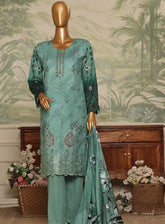 Liliana By Pak Fabrics Digital Print Chikankari 3 Piece Unstitched Suit PF24L LDPC-295