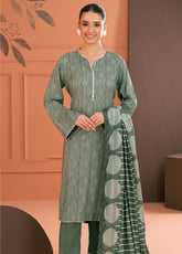 Linen Love By Gul Ahmed Printed Linen 3 Piece Unstitched Suit GA25LL D-LT-52008