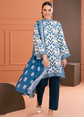 Linen Love By Gul Ahmed Printed Linen 3 Piece Unstitched Suit GA25LL D-LT-52014